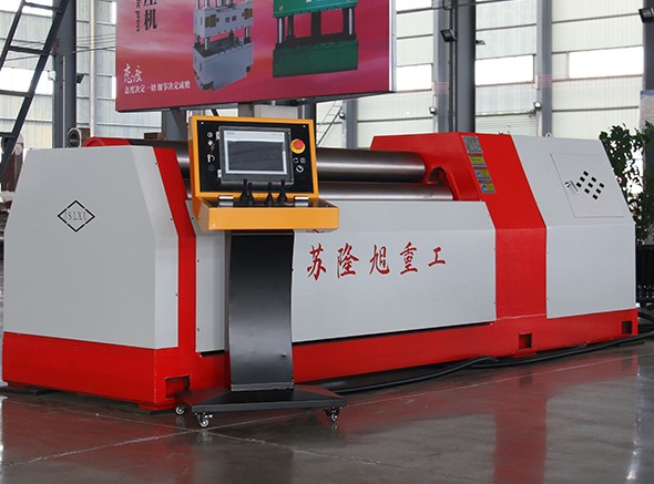 W12-6x1800 four-roll plate rolling machine