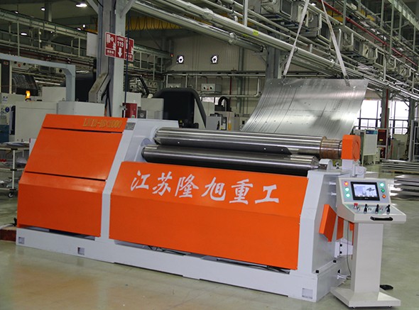 W12-16x2000 four-roll plate rolling machine